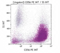 Bone marrow morphology and flow cytometry plots 5